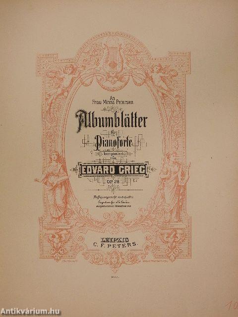 Albumblätter für Pianoforte