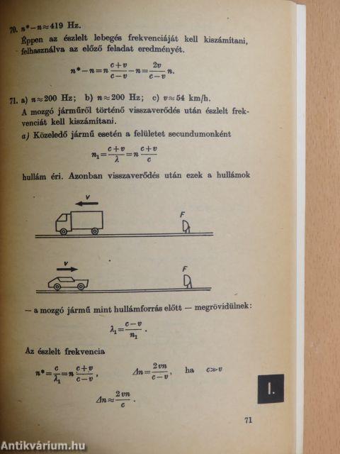 Fizikai példatár középiskolásoknak IV.