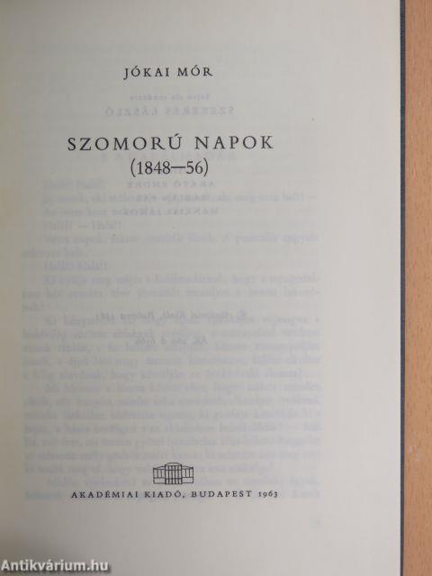 Szomorú napok