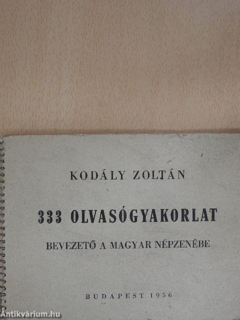 333 olvasógyakorlat