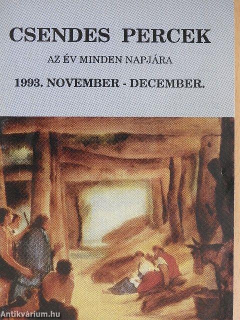 Csendes Percek 1993. november-december