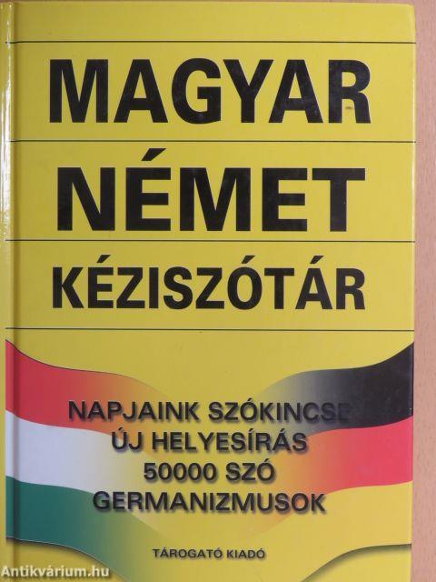 Magyar-német kéziszótár