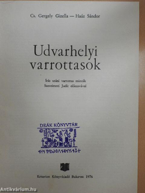 Udvarhelyi varrottasok