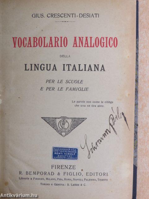 Vocabolario Analogico della Lingua Italiana