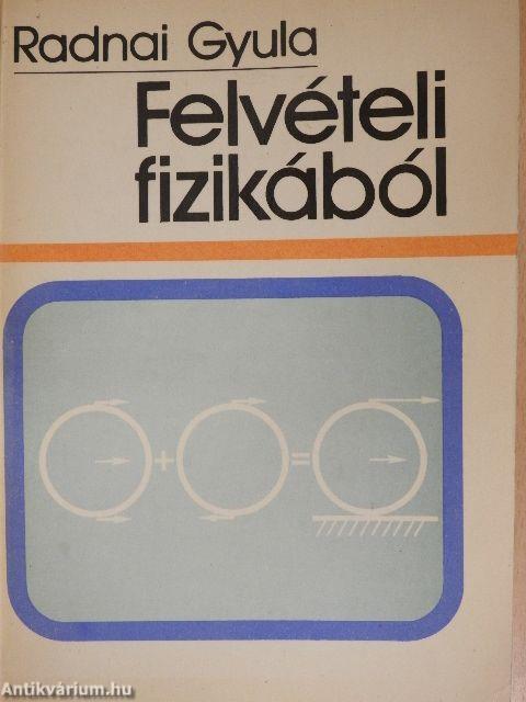 Felvételi fizikából