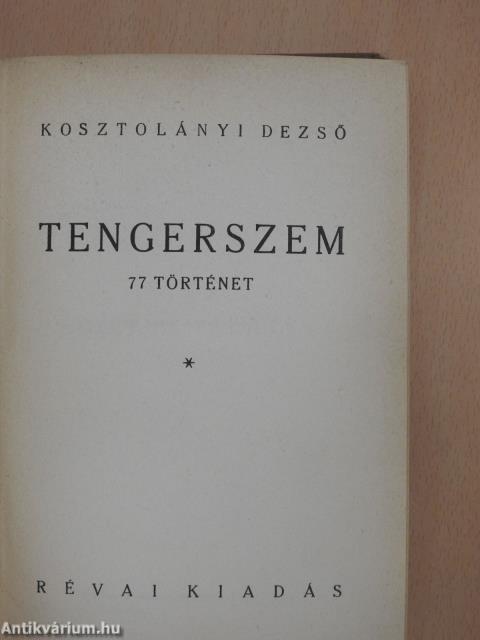 Tengerszem