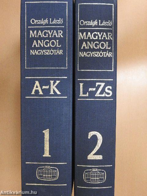 Magyar-angol nagyszótár 1-2.