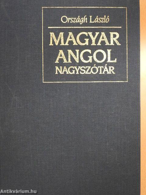 Magyar-angol nagyszótár 1-2.