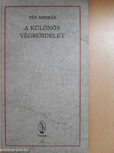 A különös végrendelet