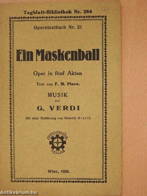 Ein Maskenball