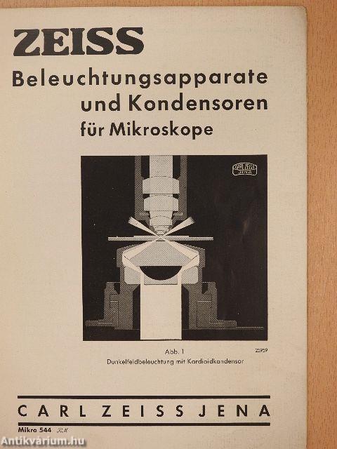 ZEISS - Beleuchtungsapparate und Kondensoren für Mikroskope