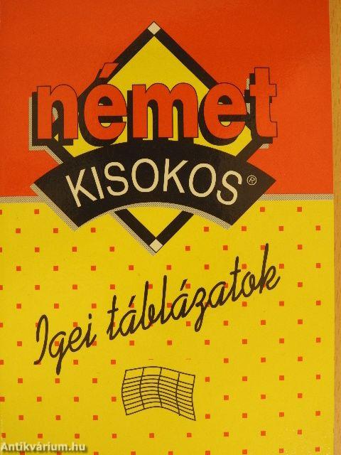 Német kisokos - Igei táblázatok