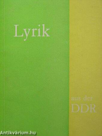 Lyrik aus der DDR