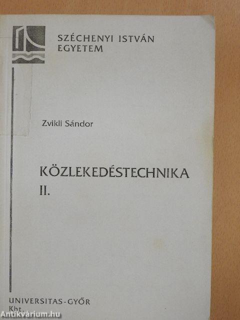 Közlekedéstechnika II.