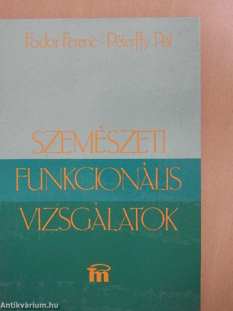 Szemészeti funkcionális vizsgálatok