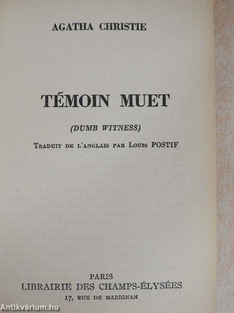 Témoin Muet
