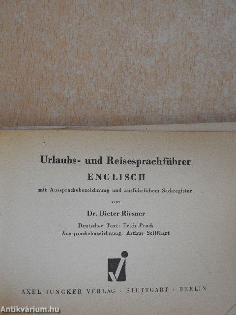 Urlaubs- und Reisesprachführer - Englisch