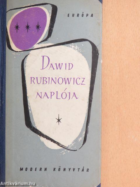 Dawid Rubinowicz naplója