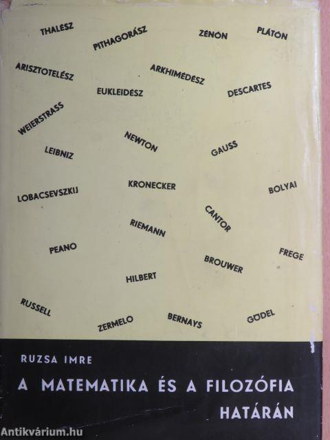 A matematika és a filozófia határán