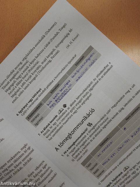 Magyar nyelv és kommunikáció 9. - Munkafüzet