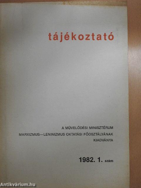 Tájékoztató 1982/1.