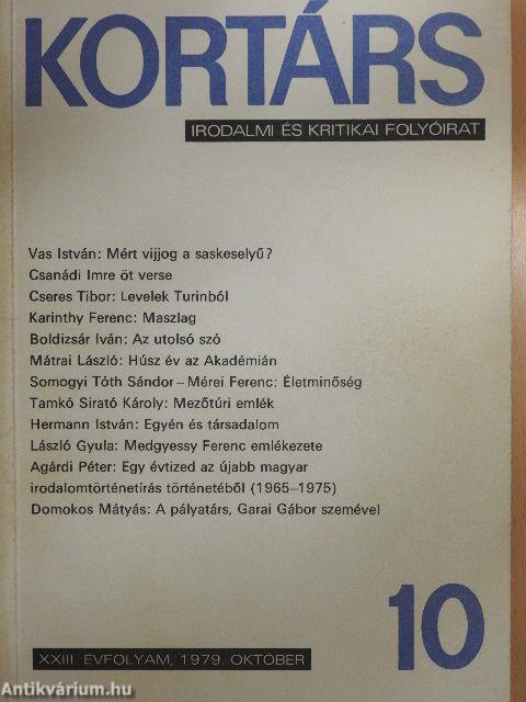 Kortárs 1979. október