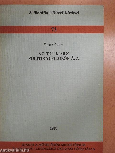 Az ifjú Marx politikai filozófiája