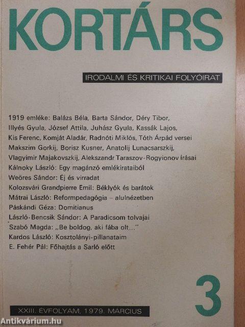 Kortárs 1979. március