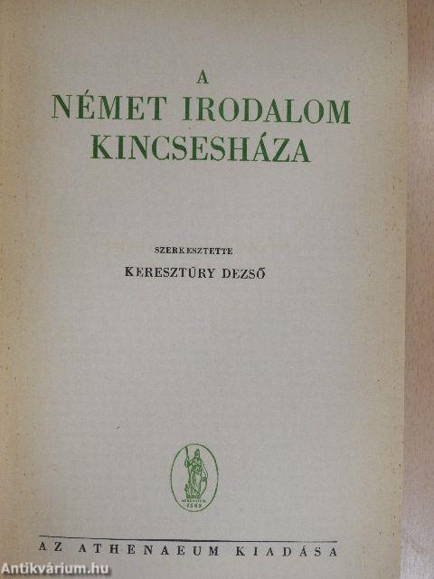 A német irodalom kincsesháza