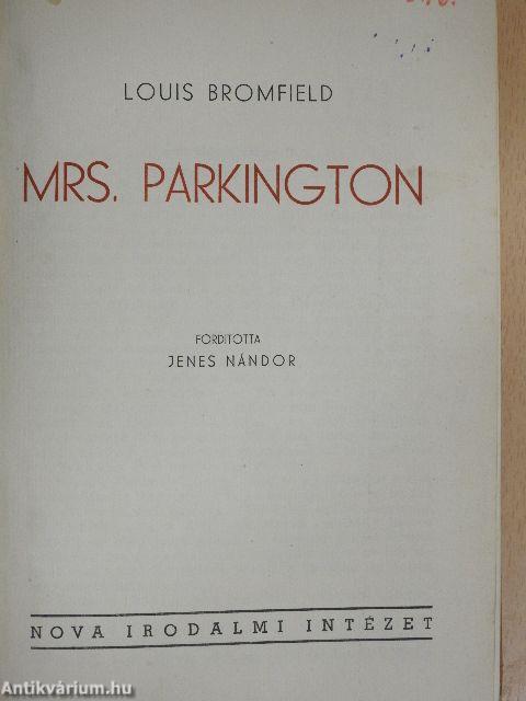 Mrs. Parkington