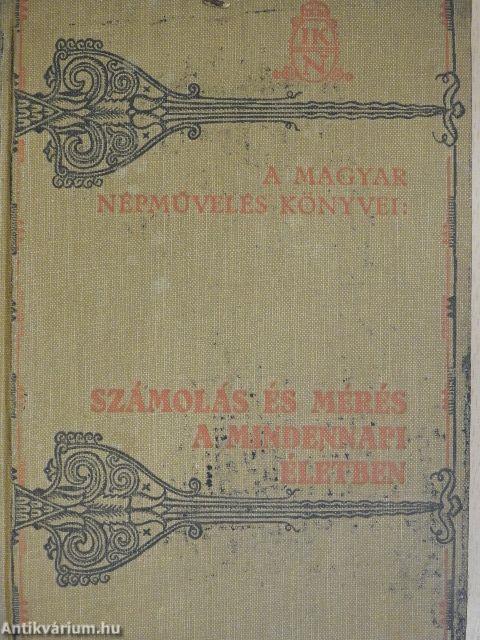 Számolás és mérés a mindennapi életben