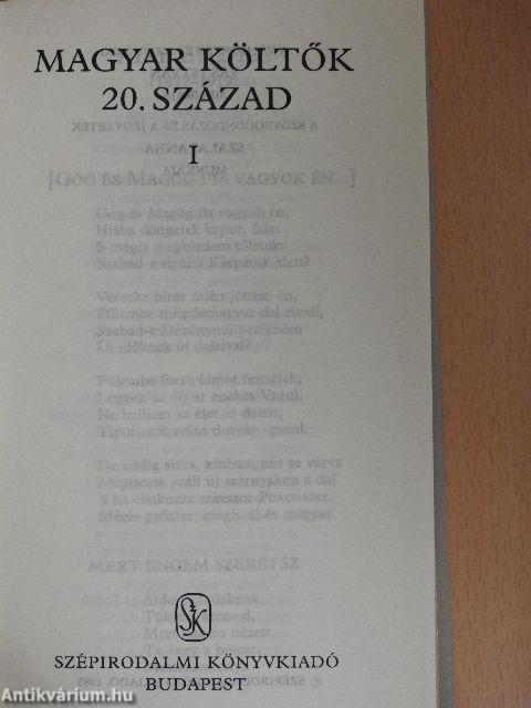 Magyar költők I-III.