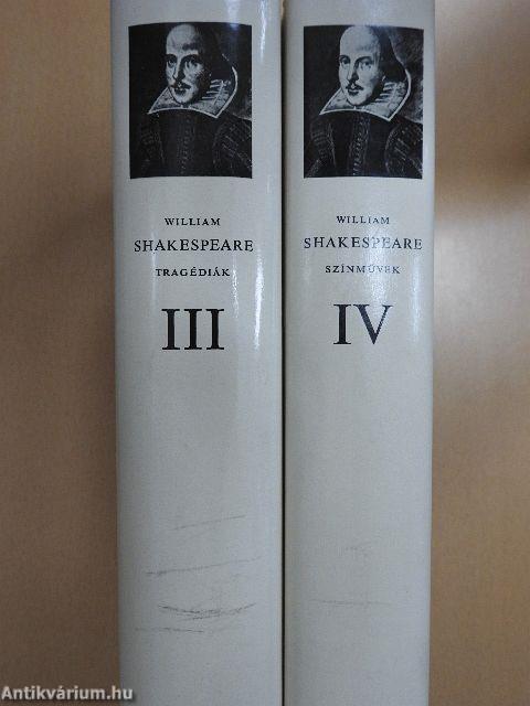 William Shakespeare összes drámái III-IV.