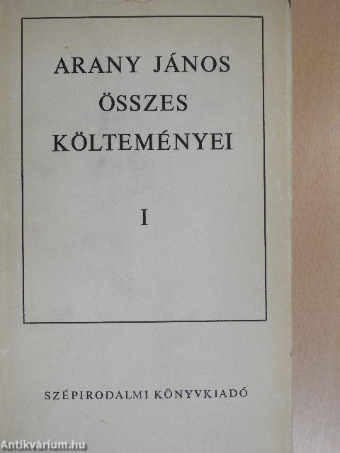 Arany János összes költeményei I-II.