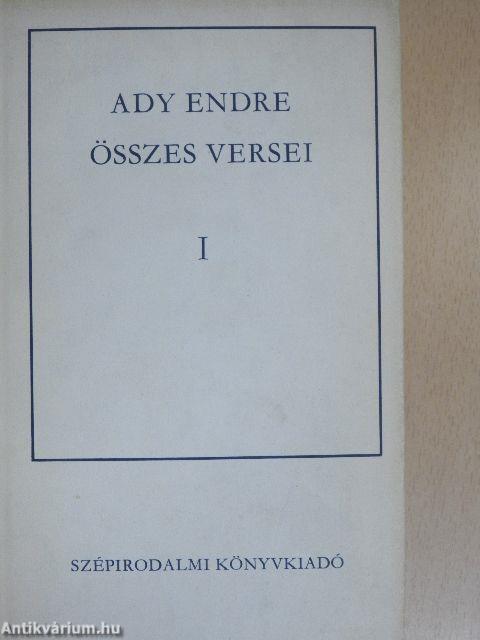 Ady Endre összes versei I-II.