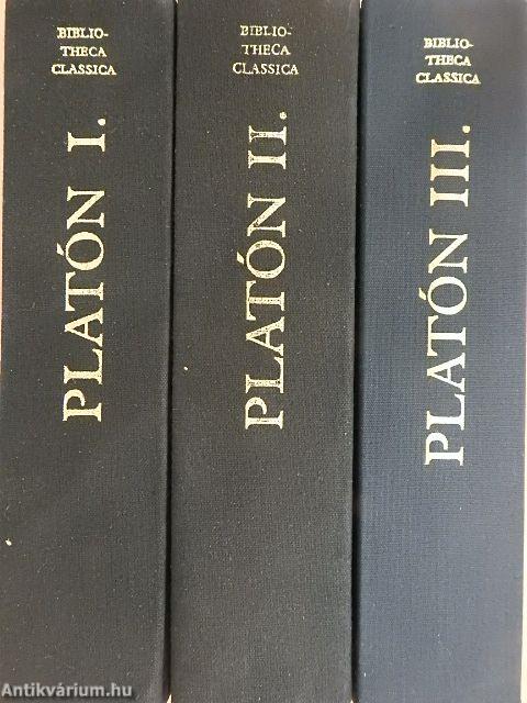 Platón összes művei I-III.