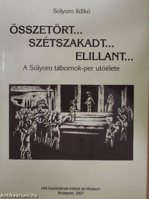 Összetört... szétszakadt... elillant... I. (töredék)