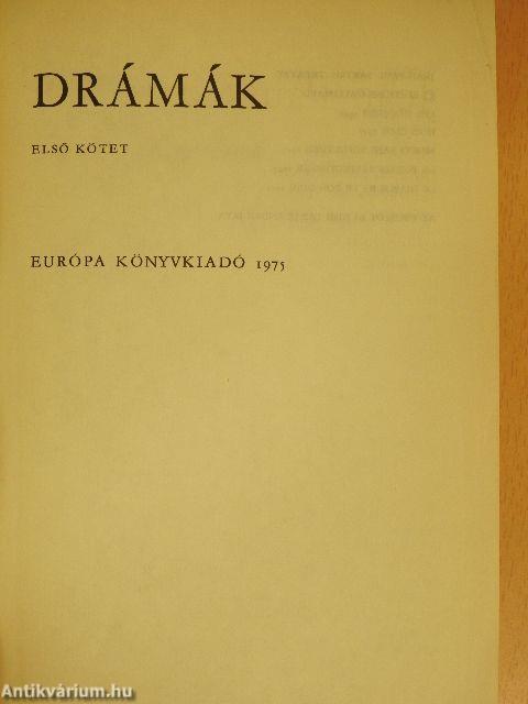 Drámák 1-2.