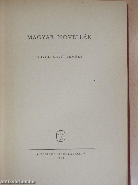 Magyar novellák II. (töredék)