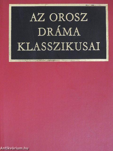 Az orosz dráma klasszikusai 1. (töredék)