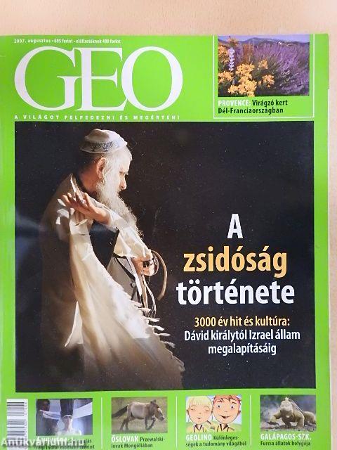 GEO 2007. augusztus