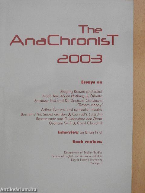 The AnaChronist 2003