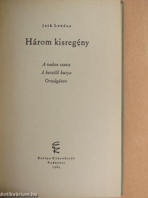 Három kisregény