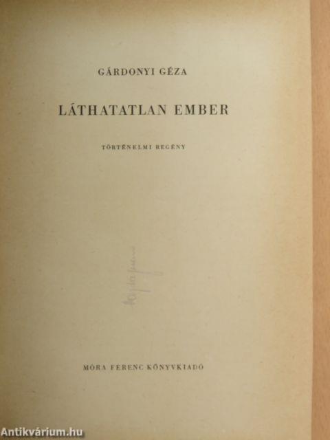 Láthatatlan ember