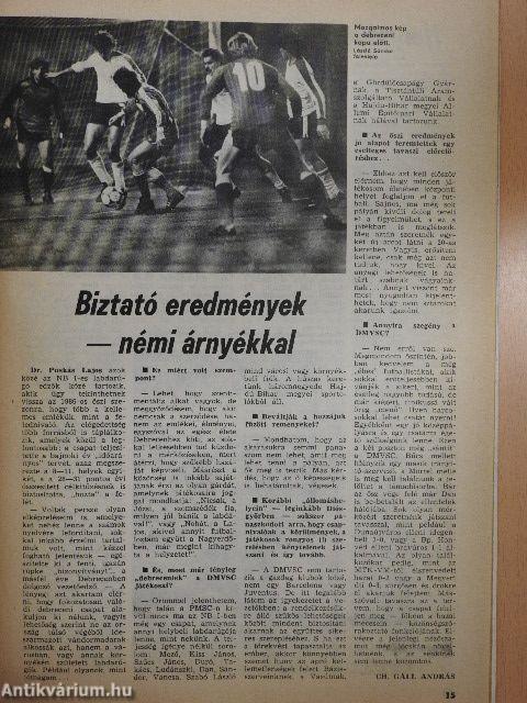 Labdarúgás 1987. (nem teljes évfolyam)