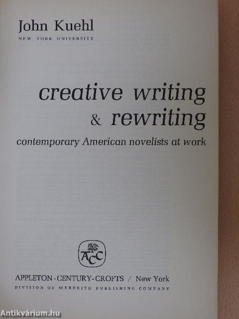 Creative writing & rewriting