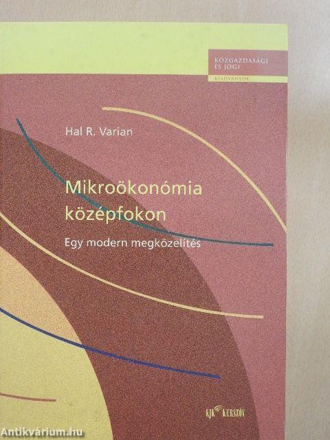 Mikroökonómia középfokon