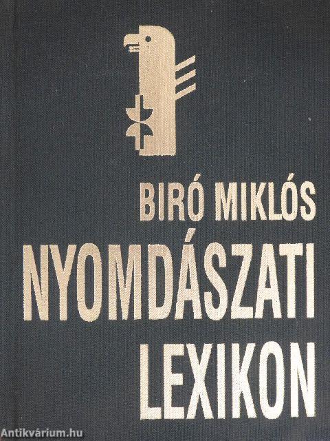 Nyomdászati Lexikon