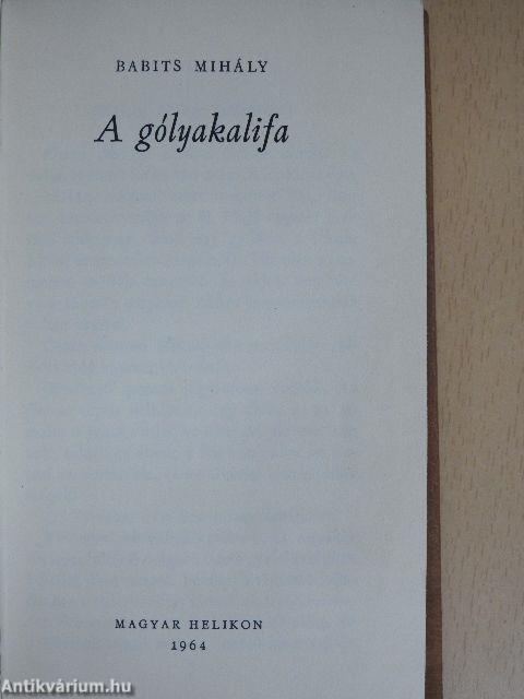 A gólyakalifa