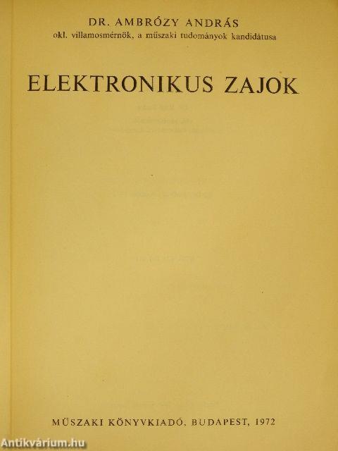 Elektronikus zajok
